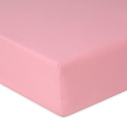 Prześcieradło jersey 110/120x190/200x30 różowe z gumką na wysoki materac 30 cm Jersey 1