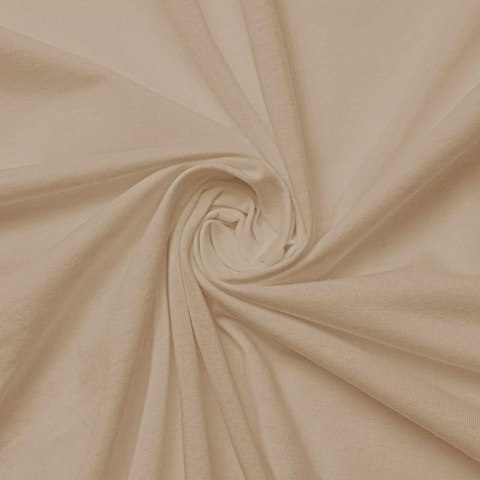 Prześcieradło jersey 210/220x190/200x30 beżowe z gumką na wysoki materac 30 cm Jersey 1 Prześcieradło jersey 210/220x190/200x30 beżowe z gumką na wysoki materac 30 cm Jersey 1