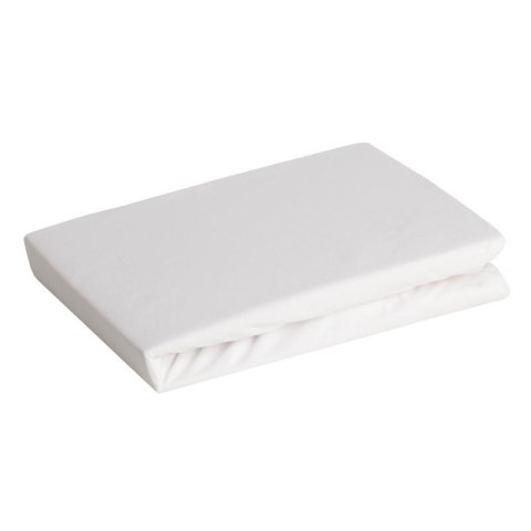 Prześcieradło jersey z gumką 120x200 kremowe na wysoki materac 25 cm 125 g/m2 D91 Prześcieradło jersey z gumką 120x200 kremowe na wysoki materac 25 cm 125 g/m2 D91