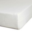 Prześcieradło jersey z gumką 120x200 kremowe na wysoki materac 25 cm 125 g/m2 D91 Prześcieradło jersey z gumką 120x200 kremowe na wysoki materac 25 cm 125 g/m2 D91