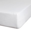 Prześcieradło jersey z gumką 160x200 białe na wysoki materac 30 cm 125 g/m2 D91 Prześcieradło jersey z gumką 160x200 białe na wysoki materac 30 cm 125 g/m2 D91
