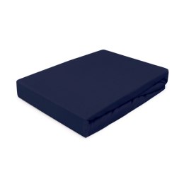 Prześcieradło jersey z gumką 180x200 026 granatowe Darymex