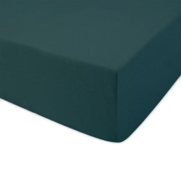 Prześcieradło jersey z gumką 90x200 036 zielone butelkowe Darymex