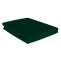 Prześcieradło satynowe z gumką 160x200 zielone butelkowe 036 jednobarwne Darymex Prześcieradło satynowe z gumką 160x200 zielone butelkowe 036 jednobarwne Darymex
