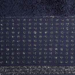 RĘCZNIK LUNA (07) 70X140 CM GRANATOWY