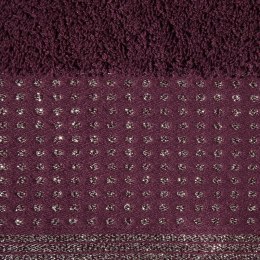 RĘCZNIK LUNA (09) 50X90 CM BORDOWY