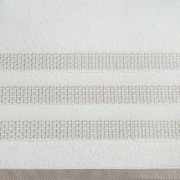 RĘCZNIK NASTIA (01) 70X140 CM KREMOWY
