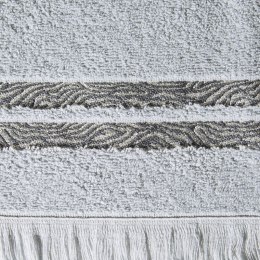 RĘCZNIK VERA (02) 50X90 CM SREBRNY