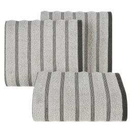 Ręcznik 50x90 Isla srebrny frotte 500 g/m2 Eurofirany