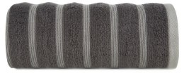 Ręcznik 70x140 Isla grafitowy frotte 500 g/m2 Eurofirany