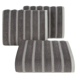 Ręcznik 70x140 Isla grafitowy frotte 500 g/m2 Eurofirany