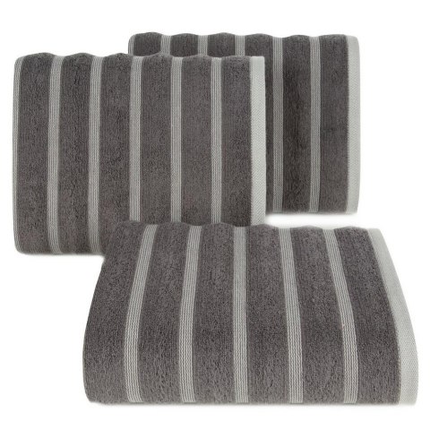 Ręcznik 70x140 Isla grafitowy frotte 500 g/m2 Eurofirany Ręcznik 70x140 Isla grafitowy frotte 500 g/m2 Eurofirany