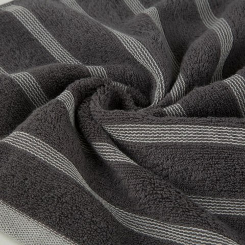 Ręcznik 70x140 Isla grafitowy frotte 500 g/m2 Eurofirany Ręcznik 70x140 Isla grafitowy frotte 500 g/m2 Eurofirany