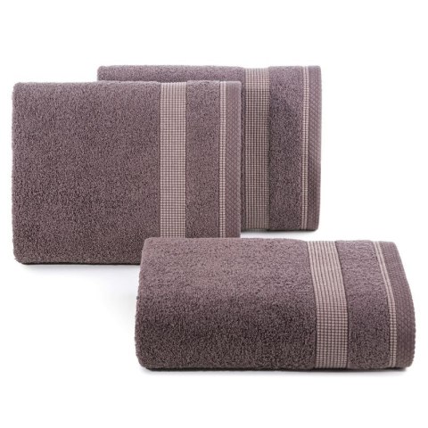 Ręcznik 70x140 Rodos grafitowy 06 frotte 500g/m2 Eurofirany Ręcznik 70x140 Rodos grafitowy 06 frotte 500g/m2 Eurofirany