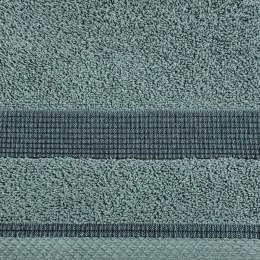 Ręcznik 70x140 Rodos miętowy ciemny 05 frotte 500g/m2 Eurofirany