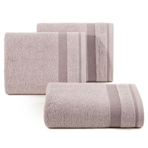 Ręcznik 70x140 Rodos pudrowy różowy 04 frotte 500g/m2 Eurofirany Ręcznik 70x140 Rodos pudrowy różowy 04 frotte 500g/m2 Eurofirany