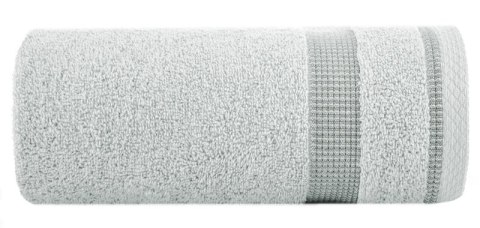 Ręcznik 70x140 Rodos srebrny 02 frotte 500g/m2 Eurofirany Ręcznik 70x140 Rodos srebrny 02 frotte 500g/m2 Eurofirany