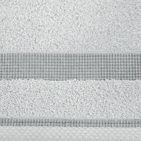 Ręcznik 70x140 Rodos srebrny 02 frotte 500g/m2 Eurofirany Ręcznik 70x140 Rodos srebrny 02 frotte 500g/m2 Eurofirany