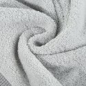Ręcznik 70x140 Rodos srebrny 02 frotte 500g/m2 Eurofirany Ręcznik 70x140 Rodos srebrny 02 frotte 500g/m2 Eurofirany