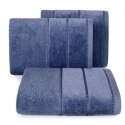 Ręcznik Mari 50x90 granatowy frotte 500 g/m2 Eurofirany