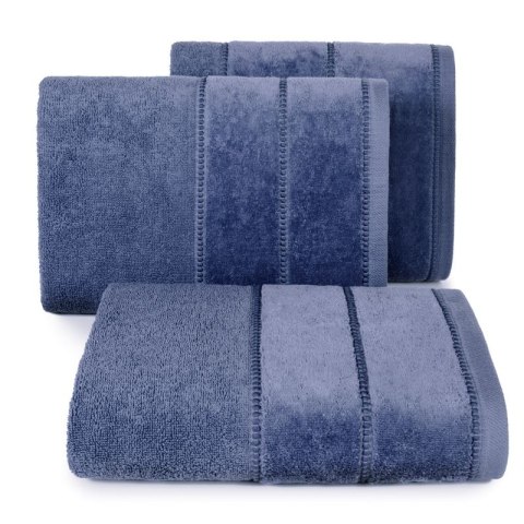 Ręcznik Mari 50x90 granatowy frotte 500 g/m2 Eurofirany Ręcznik Mari 50x90 granatowy frotte 500 g/m2 Eurofirany