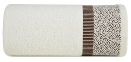 Ręcznik Marit 50x90 kremowy frotte 485 g/m2 Eurofirany