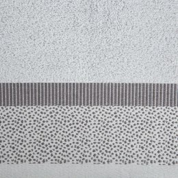 Ręcznik Marit 50x90 srebrny frotte 485 g/m2 Eurofirany