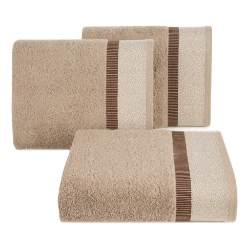 Ręcznik Marit 70x140 beżowy ciemny frotte 485 g/m2 Eurofirany Ręcznik Marit 70x140 beżowy ciemny frotte 485 g/m2 Eurofirany