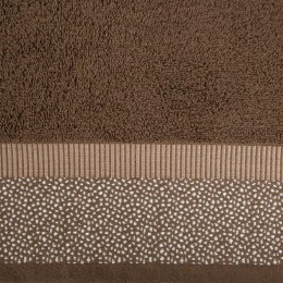 Ręcznik Marit 70x140 brązowy ciemny frotte 485 g/m2 Eurofirany