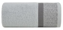 Ręcznik Marit 70x140 srebrny frotte 485 g/m2 Eurofirany