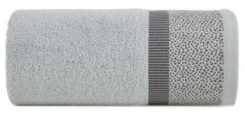 Ręcznik Marit 70x140 srebrny frotte 485 g/m2 Eurofirany Ręcznik Marit 70x140 srebrny frotte 485 g/m2 Eurofirany