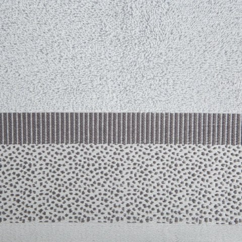 Ręcznik Marit 70x140 srebrny frotte 485 g/m2 Eurofirany Ręcznik Marit 70x140 srebrny frotte 485 g/m2 Eurofirany