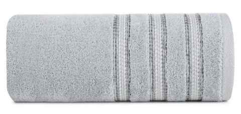 Ręcznik Selena 70x140 srebrny 500 g/m2 Eurofirany