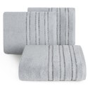 Ręcznik Selena 70x140 srebrny 500 g/m2 Eurofirany