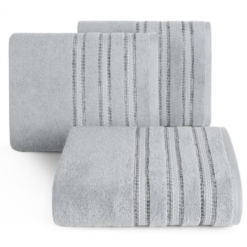 Ręcznik Selena 70x140 srebrny 500 g/m2 Eurofirany Ręcznik Selena 70x140 srebrny 500 g/m2 Eurofirany