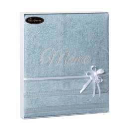 Ręcznik T/0484 Mama Glory 70x140 miętowy upominkowy 500g/m2 Eurofirany