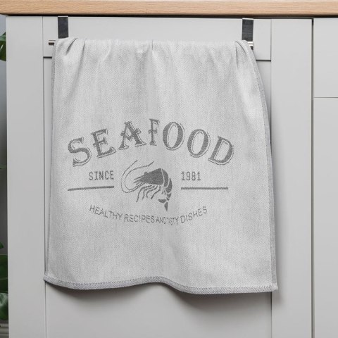 Ścierka kuchenna 50x70 Seafood szara S00004/SCI/001/050070/1 Ścierka kuchenna 50x70 Seafood szara S00004/SCI/001/050070/1