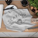 Ścierka kuchenna 50x70 Seafood szara S00004/SCI/001/050070/1 Ścierka kuchenna 50x70 Seafood szara S00004/SCI/001/050070/1