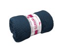 Koc narzuta 150x200 Amorro żakardowy granatowy wytłaczany 240g/m2 Darymex Koc narzuta 150x200 Amorro żakardowy granatowy wytłaczany 240g/m2 Darymex