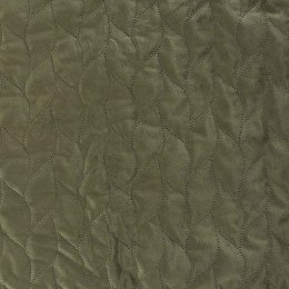Narzuta dekoracyjna 170x210 Verde zielona welurowa liście dwustronna Darymex