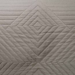 Narzuta dekoracyjna 200x220 Lamia szara ekri dwustronna Darymex