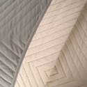 Narzuta dekoracyjna 200x220 Lamia szara ekri dwustronna Darymex Narzuta dekoracyjna 200x220 Lamia szara ekri dwustronna Darymex