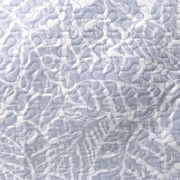 Narzuta dekoracyjna 240x220 Remo niebieska liście Darymex
