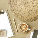 Podkładka na stół Boho 6 naturalna średnica 38 Eurofirany Podkładka na stół Boho 6 naturalna średnica 38 Eurofirany