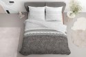 Pościel bawełniana 140x200 glamour ornamenty pasy brązowa 3837 B Bawełna 88 Pościel bawełniana 140x200 glamour ornamenty pasy brązowa 3837 B Bawełna 88