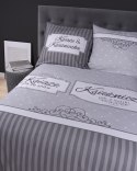 Pościel bawełniana 160x200 Książę Księżniczka szara grafitowa 4099 A Holland 129 Pościel bawełniana 160x200 Książę Księżniczka szara grafitowa 4099 A Holland 129