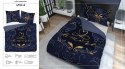 Pościel bawełniana 160x200 granatowa ornamenty 4104 A Holland 129 Pościel bawełniana 160x200 granatowa ornamenty 4104 A Holland 129