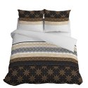 Pościel bawełniana 220x200 glamour ornamenty grafitowa złota 3835 A Bawełna 88 Pościel bawełniana 220x200 glamour ornamenty grafitowa złota 3835 A Bawełna 88