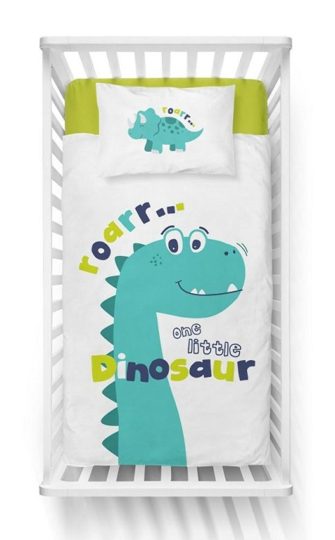 Pościel bawełniana 90x120 dinozaur turkusowa 3953 A Mayamoo 105 Pościel bawełniana 90x120 dinozaur turkusowa 3953 A Mayamoo 105