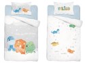 Pościel bawełniana 90x120 dinusie szara 3958 A Mayamoo 105 Pościel bawełniana 90x120 dinusie szara 3958 A Mayamoo 105